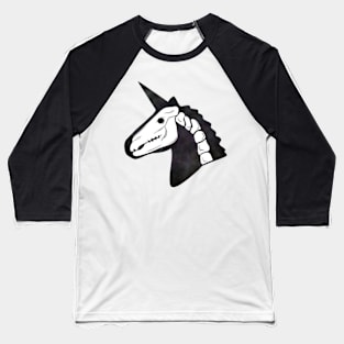 skeleton unicorn Baseball T-Shirt